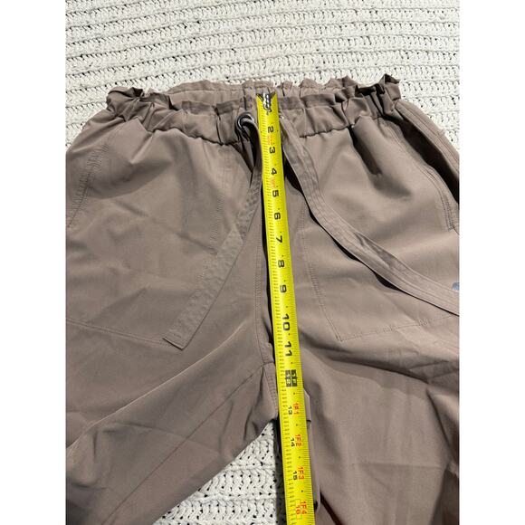 Apana Performance Joggers Womens XS Taupe Tan Stretch Lounge Casual Activewear - Picture 3 of 8